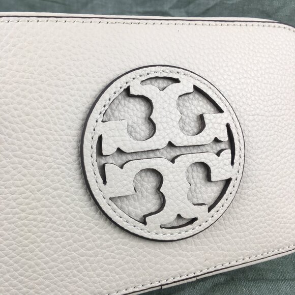 NWT Tory Burch miller Mini Crossbody Ivory White Bag - Picture 7 of 10